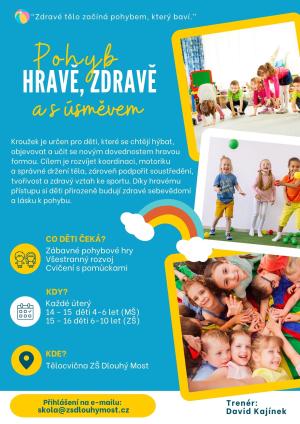 sport hravě s úsměvem